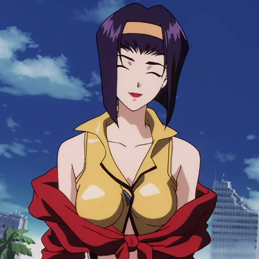 🚬 Стикер «Faye Valentine» для Telegram