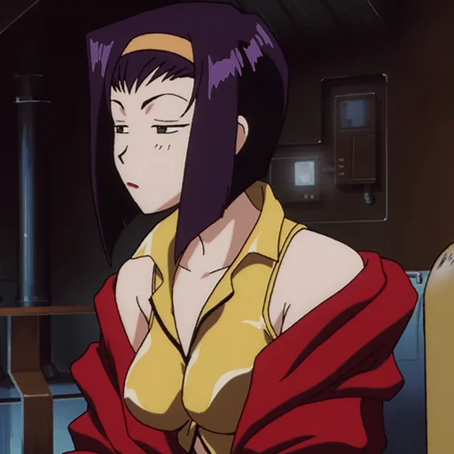 🚬 Стикер «Faye Valentine» для Telegram