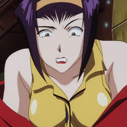 🚬 Стикер «Faye Valentine» для Telegram