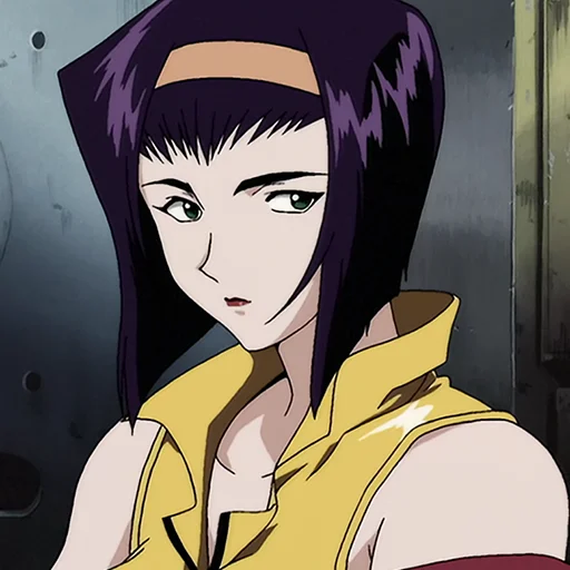 🚬 Стикер «Faye Valentine» для Telegram