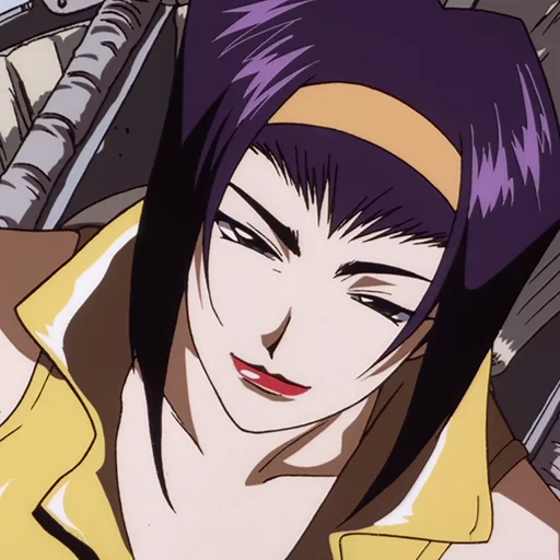 🚬 Стикер «Faye Valentine» для Telegram