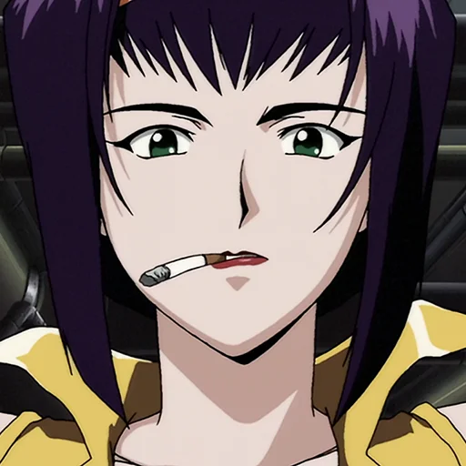 🚬 Стикер «Faye Valentine» для Telegram