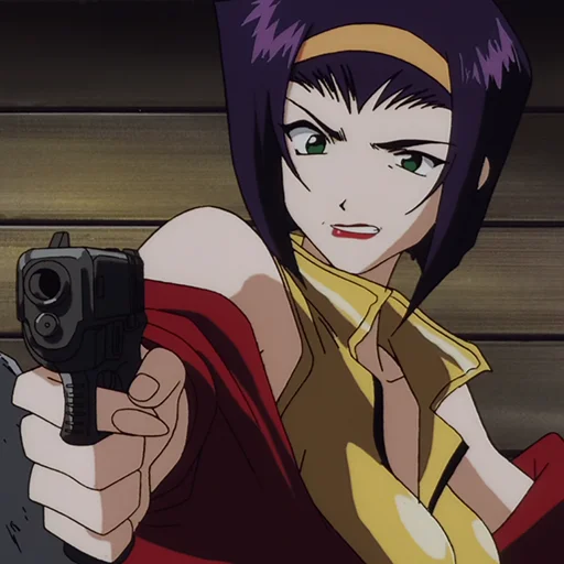 🚬 Стикер «Faye Valentine» для Telegram