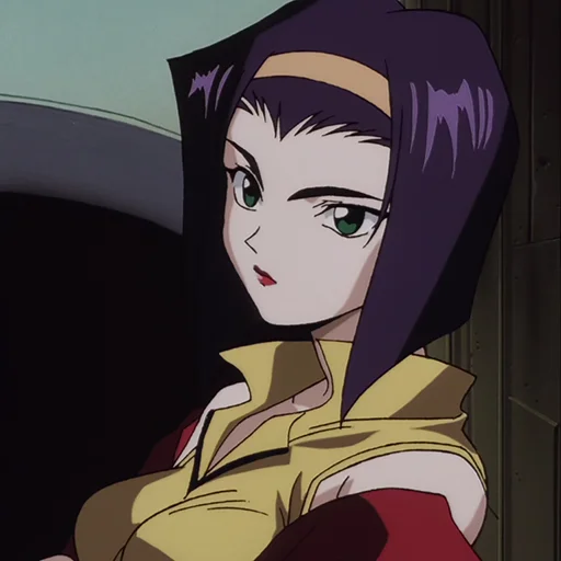 🚬 Стикер «Faye Valentine» для Telegram