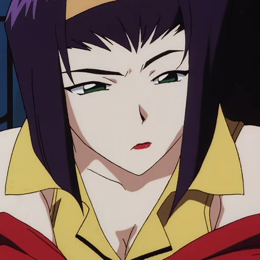 🚬 Стикер «Faye Valentine» для Telegram