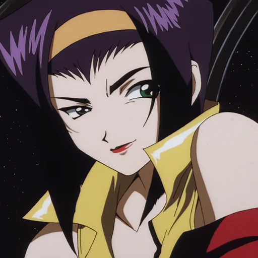 🚬 Стикер «Faye Valentine» для Telegram