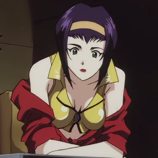 🚬 Стикер «Faye Valentine» для Telegram