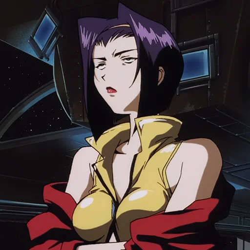 🚬 Стикер «Faye Valentine» для Telegram