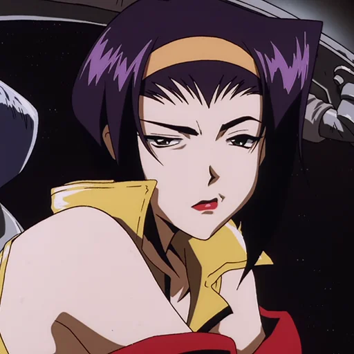 🚬 Стикер «Faye Valentine» для Telegram