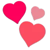❤️ Эмодзи «❤ Hearts - сердечки эмоджи» для Telegram