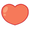❤️ Эмодзи «❤ Hearts - сердечки эмоджи» для Telegram
