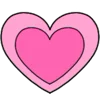 ❤️ Эмодзи «❤ Hearts - сердечки эмоджи» для Telegram