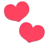 ❤️ Эмодзи «❤ Hearts - сердечки эмоджи» для Telegram