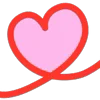 ❤️ Эмодзи «❤ Hearts - сердечки эмоджи» для Telegram