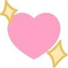 ❤️ Эмодзи «❤ Hearts - сердечки эмоджи» для Telegram