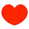 ❤️ Эмодзи «❤ Hearts - сердечки эмоджи» для Telegram
