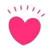 ❤️ Эмодзи «❤ Hearts - сердечки эмоджи» для Telegram