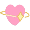 ❤️ Эмодзи «❤ Hearts - сердечки эмоджи» для Telegram