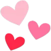 ❤️ Эмодзи «❤ Hearts - сердечки эмоджи» для Telegram