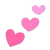 ❤️ Эмодзи «❤ Hearts - сердечки эмоджи» для Telegram