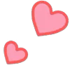 ❤️ Эмодзи «❤ Hearts - сердечки эмоджи» для Telegram