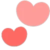 ❤️ Эмодзи «❤ Hearts - сердечки эмоджи» для Telegram