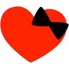 ❤️ Эмодзи «❤ Hearts - сердечки эмоджи» для Telegram