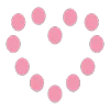 ❤️ Эмодзи «❤ Hearts - сердечки эмоджи» для Telegram