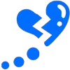 💔 Эмодзи «❤ Hearts - сердечки эмоджи» для Telegram