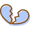 ❤️ Эмодзи «❤ Hearts - сердечки эмоджи» для Telegram