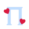 🩵 Эмодзи «Буквы с сердечками и иконки ко дню всех влюбленных» для Telegram
