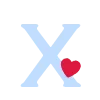 🩵 Эмодзи «Буквы с сердечками и иконки ко дню всех влюбленных» для Telegram