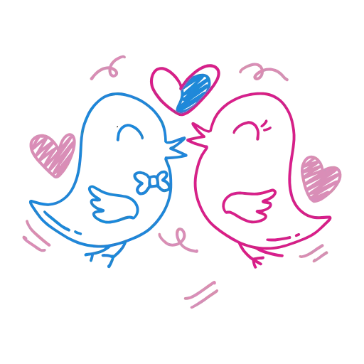 💙 Эмодзи «Feb 14» для Telegram