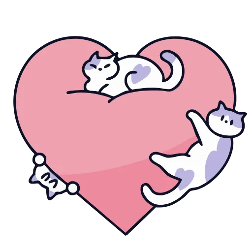 🤩 Эмодзи «Valentine's Day» для Telegram
