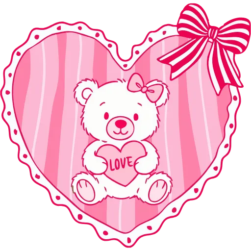 🤩 Эмодзи «Valentine's Day» для Telegram