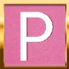 👄 Эмодзи «Розовые буквы в рамке, иконки, таблички» для Telegram