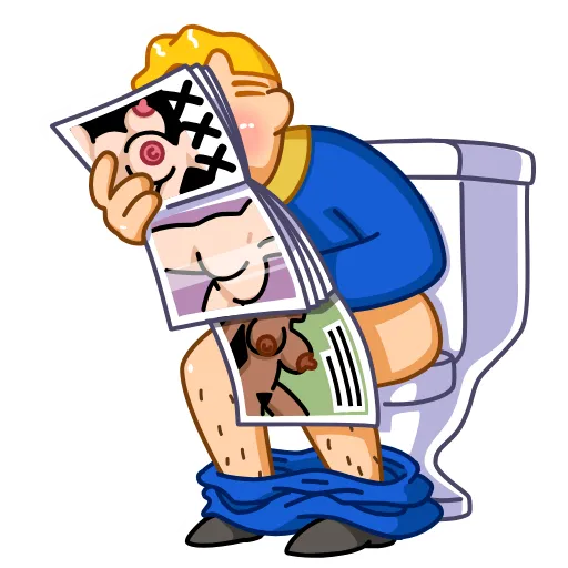 🔞 Эмодзи «Fallout Vault Boy» для Telegram