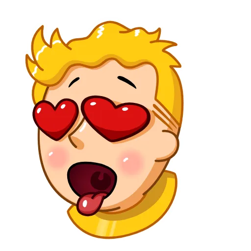 😍 Эмодзи «Fallout Vault Boy» для Telegram