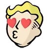 😍 Эмодзи «Vault Boy» для Telegram