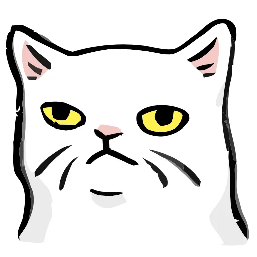 🐱 Эмодзи «() Vector Cat» для Telegram