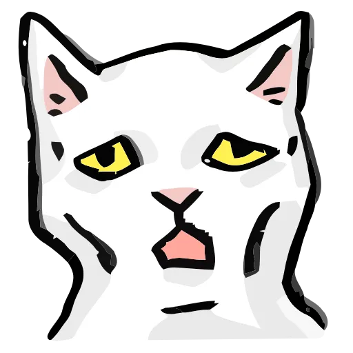 🐱 Эмодзи «() Vector Cat» для Telegram