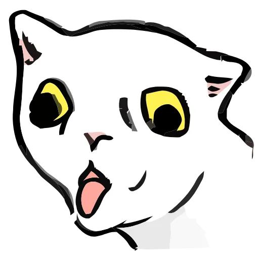 🐱 Эмодзи «() Vector Cat» для Telegram