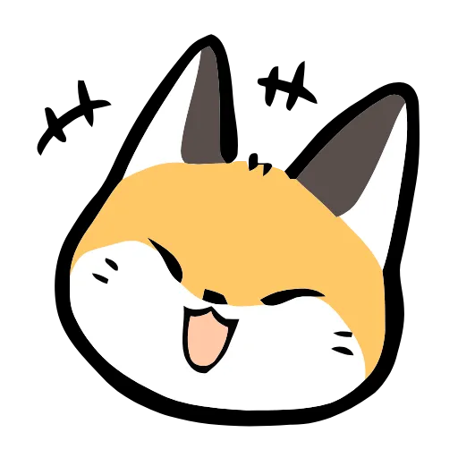 🦊 Эмодзи «Cute Fox» для Telegram