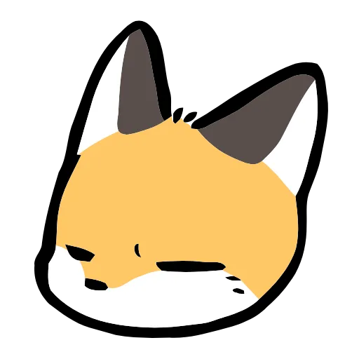 🦊 Эмодзи «Cute Fox» для Telegram