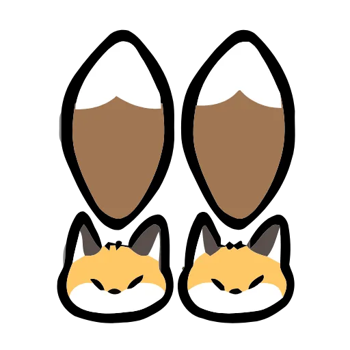 🦊 Эмодзи «Cute Fox» для Telegram