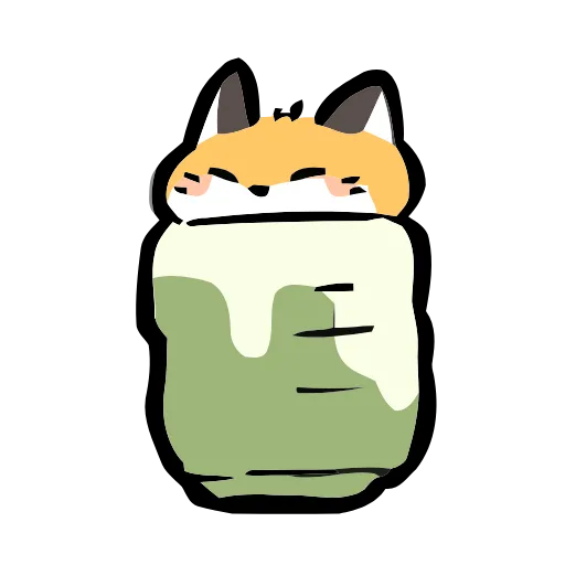 🦊 Эмодзи «Cute Fox» для Telegram