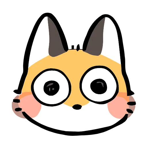 🦊 Эмодзи «Cute Fox» для Telegram