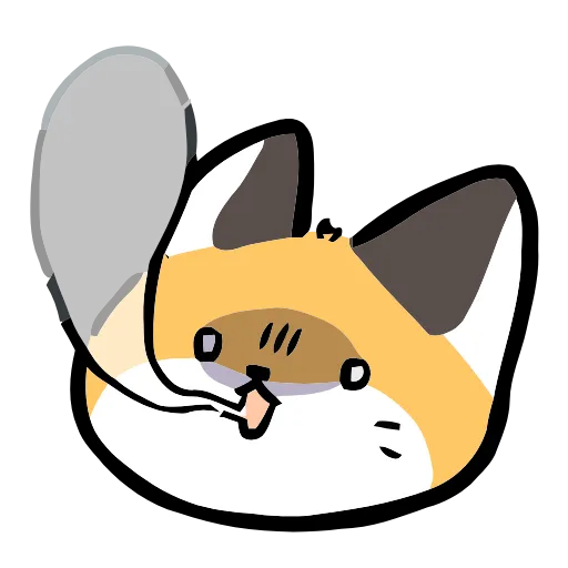 🦊 Эмодзи «Cute Fox» для Telegram