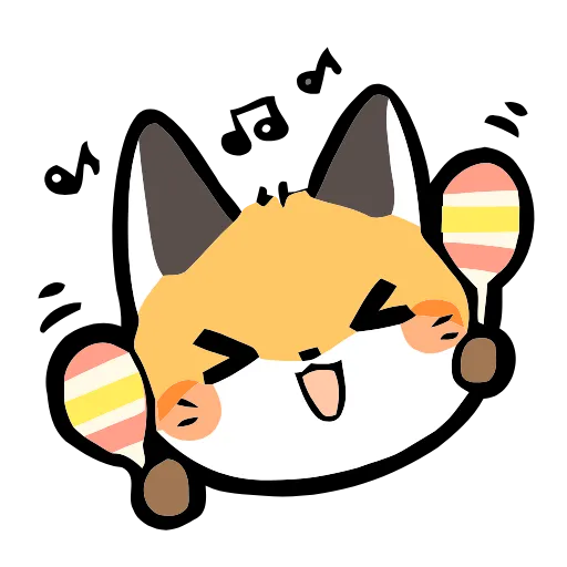 🦊 Эмодзи «Cute Fox» для Telegram