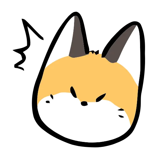 🦊 Эмодзи «Cute Fox» для Telegram